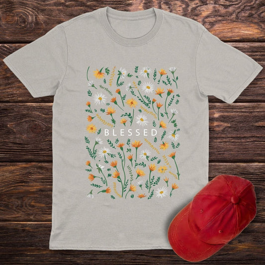 Blessed Pattern T-Shirt