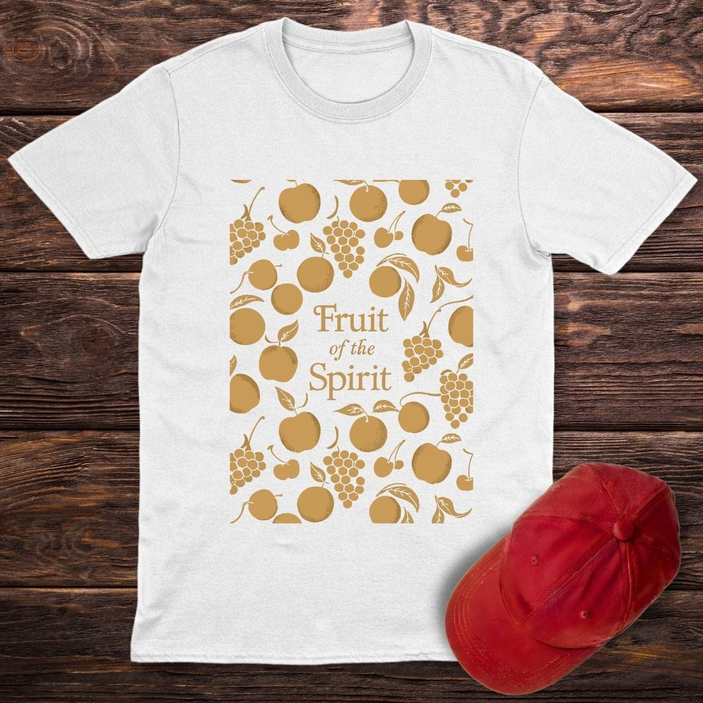 Fruit Of The Spirit Pattern T-Shirt