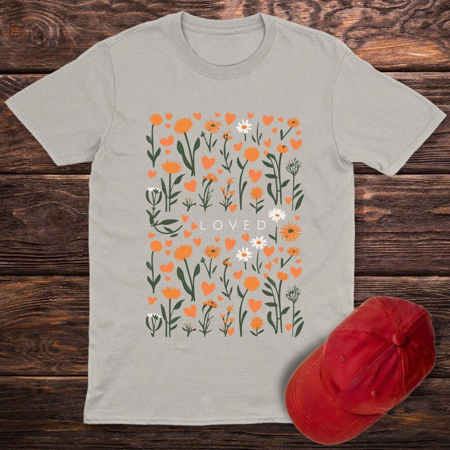 Loved Pattern T-Shirt