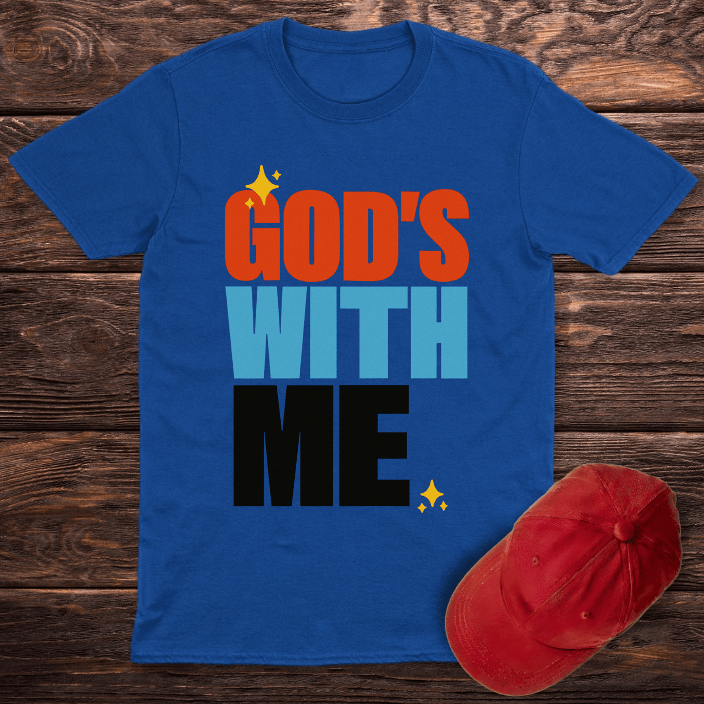 God's With Me T-Shirt