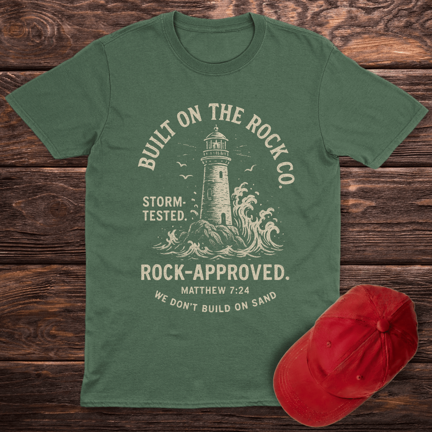 Built On The Rock T-Shirt