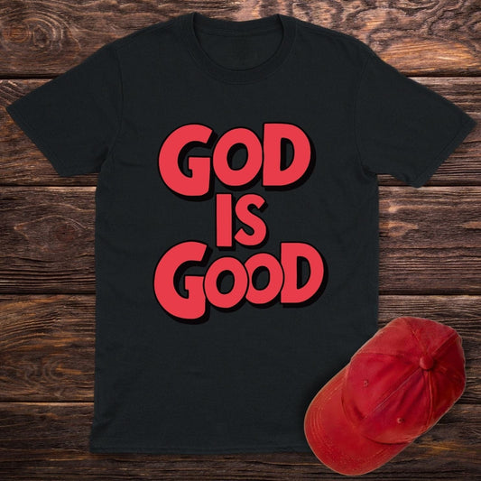 God Is Good Red T-Shirt