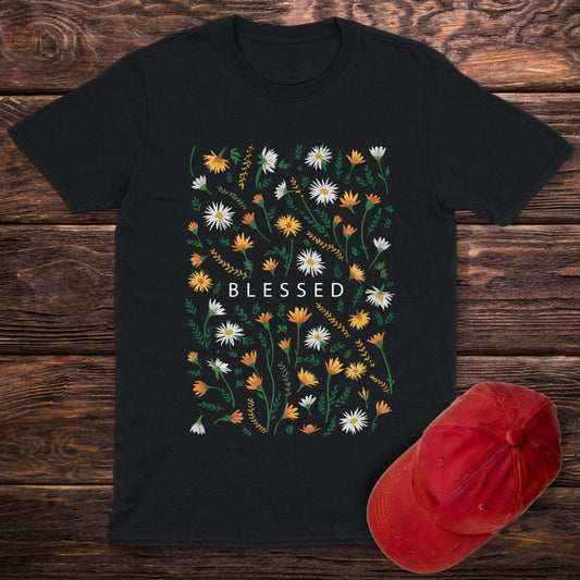 Blessed Pattern T-Shirt