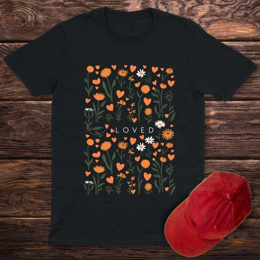 Loved Pattern T-Shirt