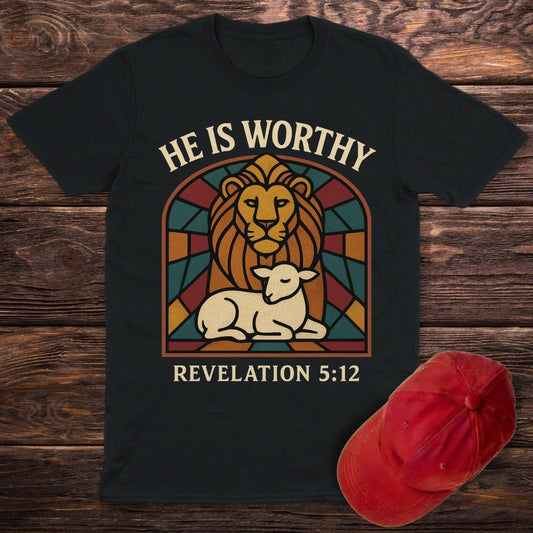 Worthy Stained Glass T-Shirt