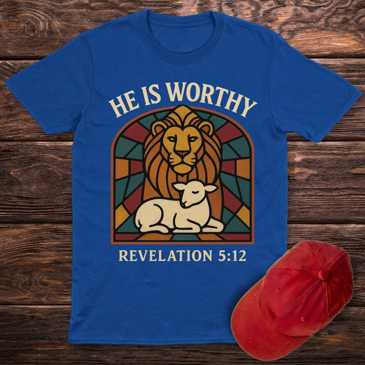 Worthy Stained Glass T-Shirt
