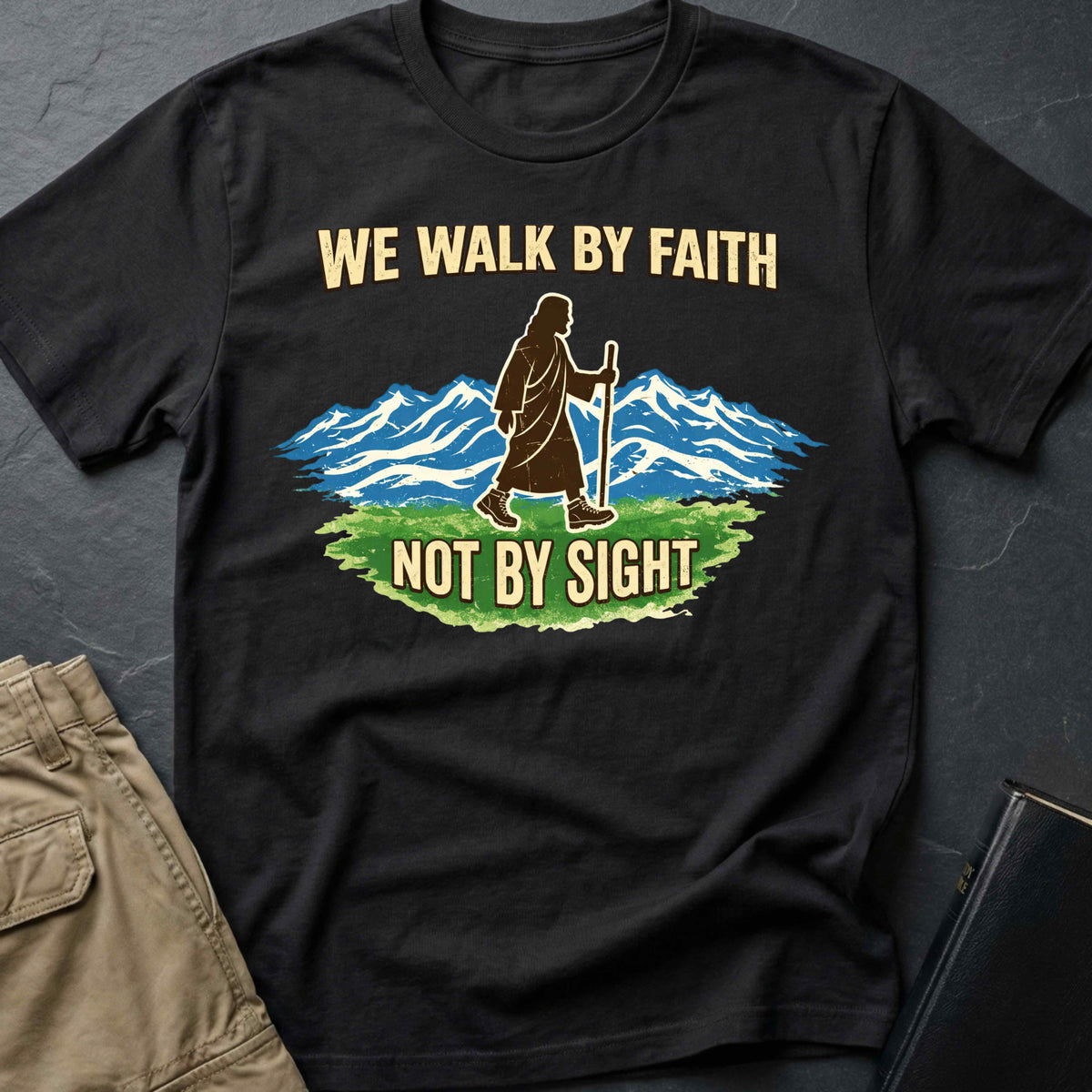 We Walk By Faith T-Shirt
