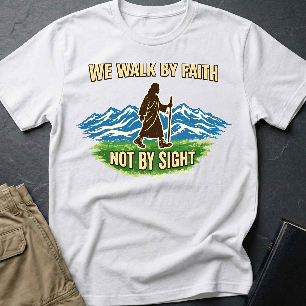 We Walk By Faith T-Shirt
