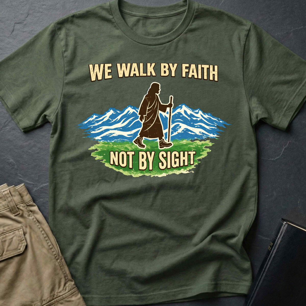 We Walk By Faith T-Shirt