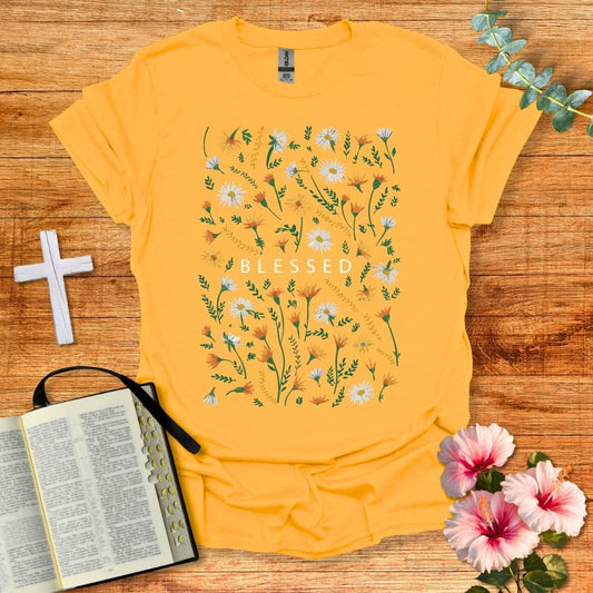 Blessed Pattern T-Shirt